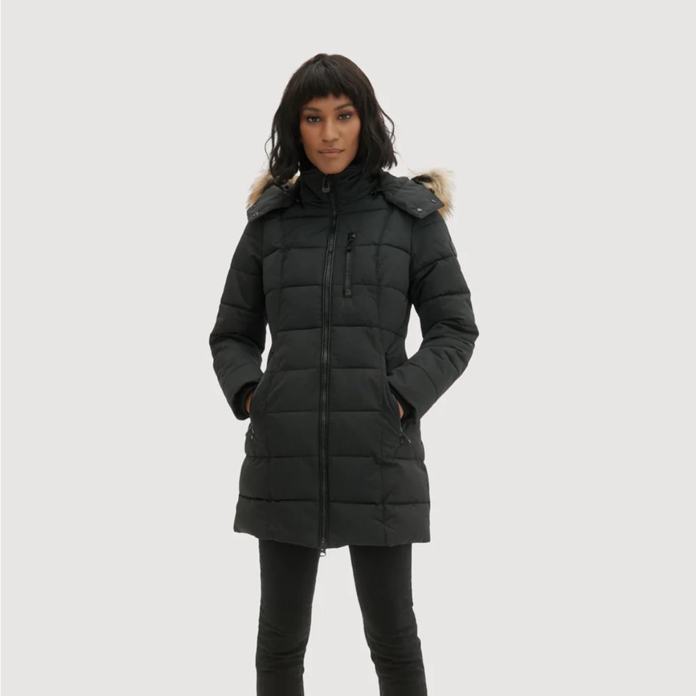 VEGAN MID LENGTH WINTER PARKA